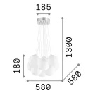 Ideal Lux 131924 Mapa függeszték