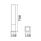 Ideal Lux 135762 Edo kültéri álló lámpa
