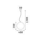 Ideal Lux 136004 Sole kültéri függeszték