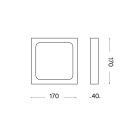 Ideal Lux 138633 Universal mennyezeti lámpa