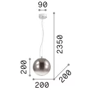 Ideal Lux 140711 Mapa függeszték