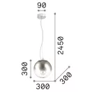 Ideal Lux 140728 Mapa függeszték