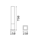 Ideal Lux 142999 Edo kültéri álló lámpa