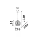 Ideal Lux 149585 Nemo függeszték