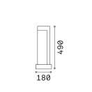 Ideal Lux 157856 Titano kültéri álló lámpa