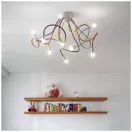 Ideal Lux 159010 Multiflex gyerek szobába illő mennyezeti lámpa