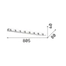 Ideal Lux 159522 Prive fali lámpa