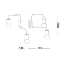 Ideal Lux 160245 Triumph falikar