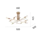 Ideal Lux 160313 Triumph mennyezeti lámpa