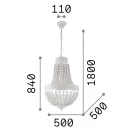 Ideal Lux 162751 Monet függeszték