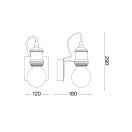 Ideal Lux 163338 Frida falikar