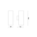 Ideal Lux 164823 Look falikar