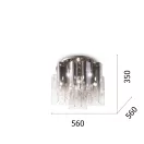 Ideal Lux 172828 Compo mennyezeti lámpa