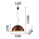 Ideal Lux 174228 Folk függeszték