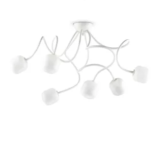   Ideal Lux 174921 Octopus gyerek szobába illő mennyezeti lámpa
