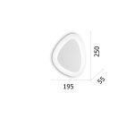 Ideal Lux 196190 Gingle mennyezeti lámpa