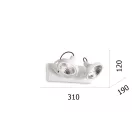 Ideal Lux 200200 Glim spot lámpa