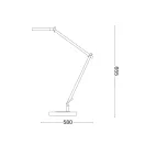 Ideal Lux 204888 Futura íróasztali lámpa