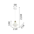 Ideal Lux 206806 Lugano függeszték