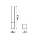 Ideal Lux 213088 Edo kültéri álló lámpa