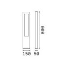 Ideal Lux 213361 Vega kültéri álló lámpa