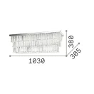 Ideal Lux 213569 Martinez mennyezeti lámpa