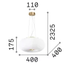 Ideal Lux 214474 Arizona függeszték