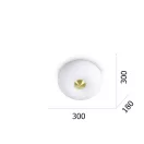 Ideal Lux 214498 Arizona mennyezeti lámpa