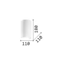 Ideal Lux 214696 Flash fali lámpa