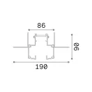 Ideal lux 222882 Arca sín