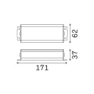 Ideal lux 223155 Arca betáp
