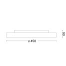 Ideal Lux 223209 Halo mennyezeti lámpa