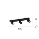 Ideal Lux 229058 Rudy spot lámpa