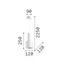 Ideal Lux 231556 Holly függeszték