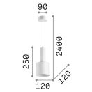 Ideal Lux 231570 Holly függeszték