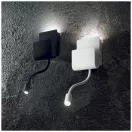 Ideal Lux 237930 Probe fali lámpa olvasókarral