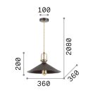 Ideal Lux 238210 Eris függeszték