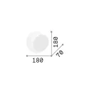 Ideal Lux 238975 Tick fali lámpa