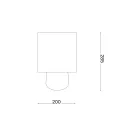 Ideal Lux 245331 Kali éjjeli lámpa