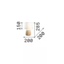 Ideal Lux 245331 Kali éjjeli lámpa