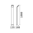 Ideal Lux 246871 Style kültéri álló lámpa