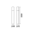 Ideal Lux 246888 Pulsar kültéri álló lámpa