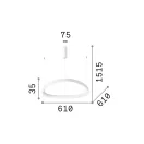 Ideal Lux 247267 Gemini függeszték