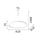 Ideal Lux 247281 Gemini függeszték