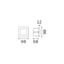 Ideal Lux 255521 Wire kültéri beépíthető lámpa