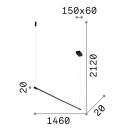 Ideal Lux 258928 Yoko függeszték