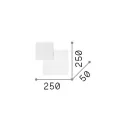 Ideal Lux 259352 Pouche fali lámpa
