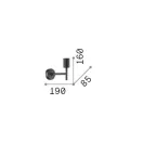 Ideal Lux 259802 Set up falikar
