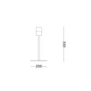 Ideal Lux 259949 Set up komód lámpa