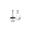 Ideal Lux 259956 Set up komód lámpa